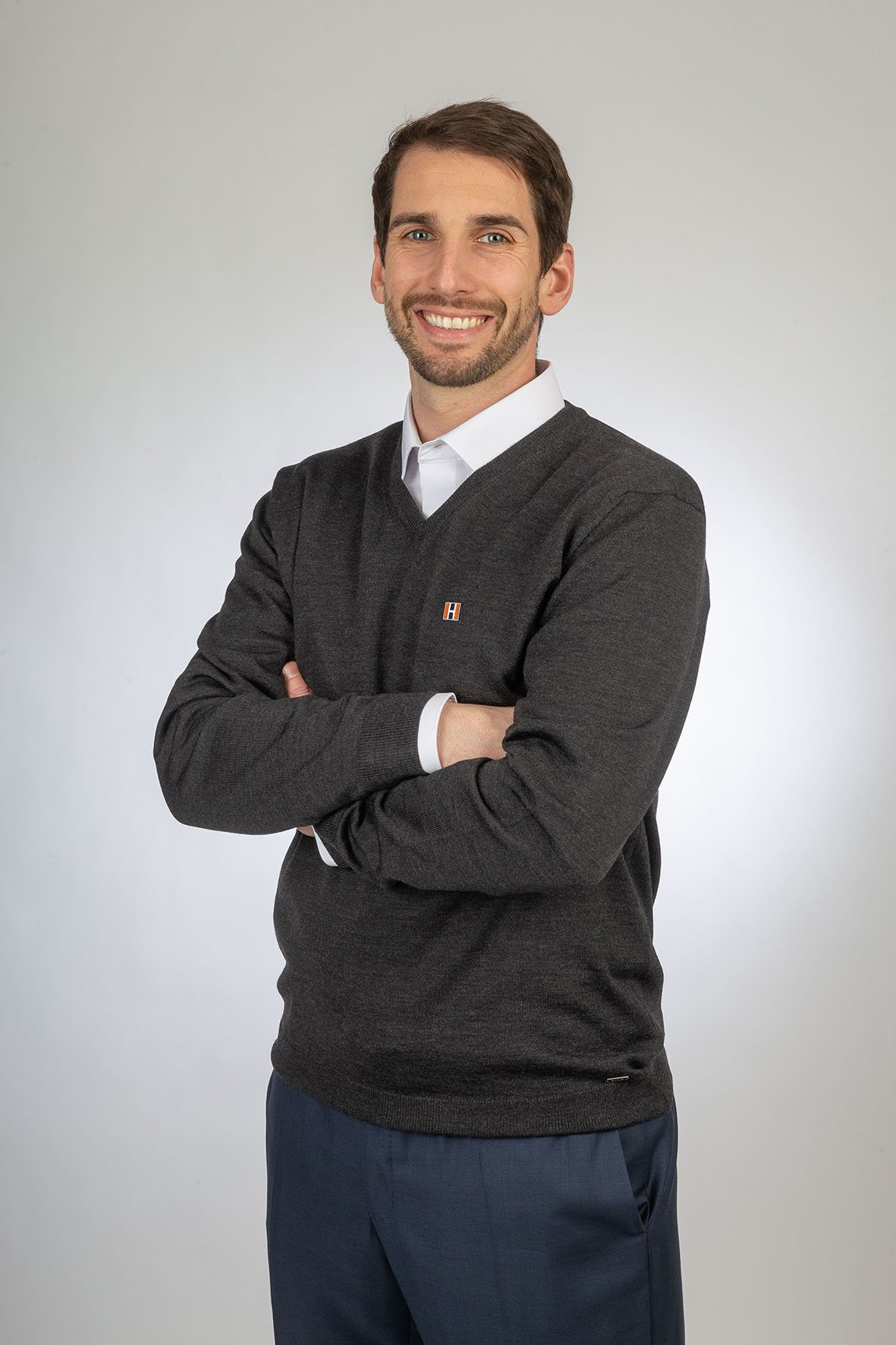 HOLZ-HER Herren-Strick-Pullover "Business"  