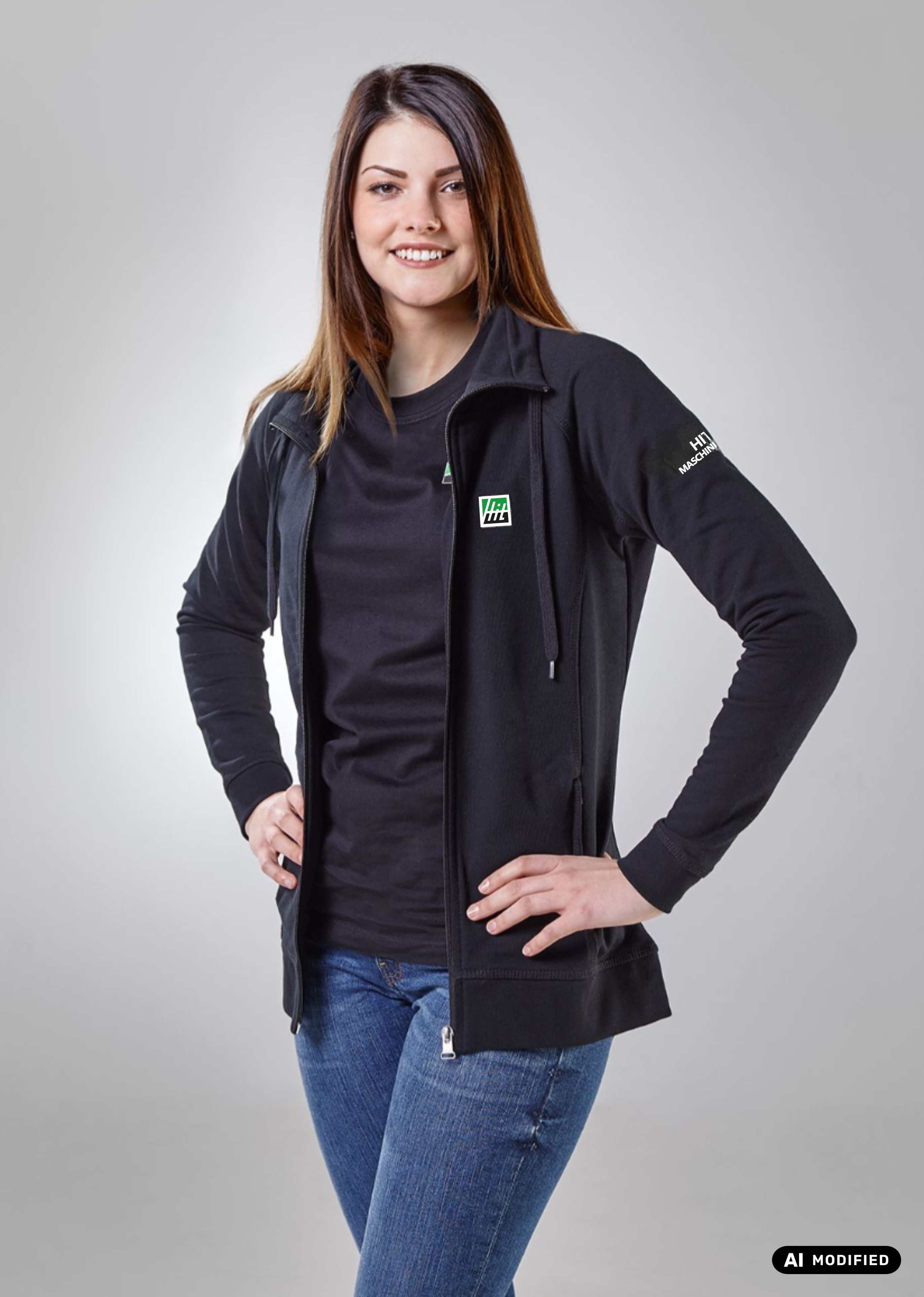 H.I.T. Damen-Sweatjacke
