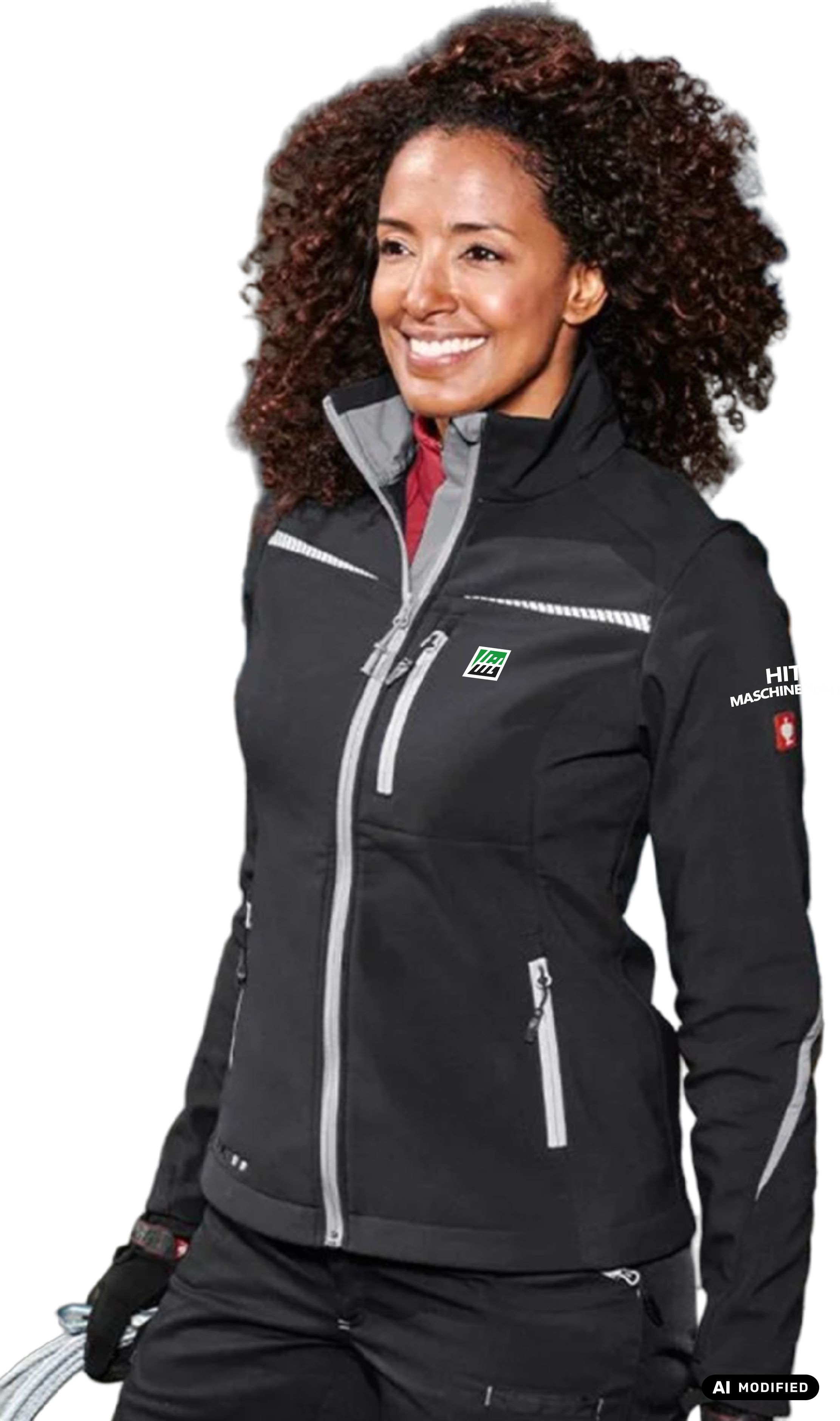 H.I.T. Damen-Softshell-Jacke